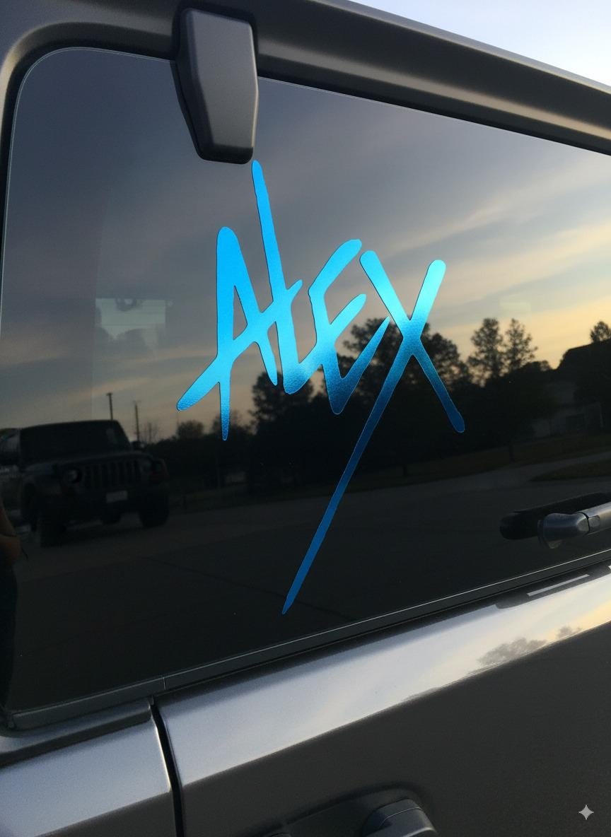Alex MG NT-1 Gundam Decal Anime Manga Vinyl Car Sticker Reflective 55+