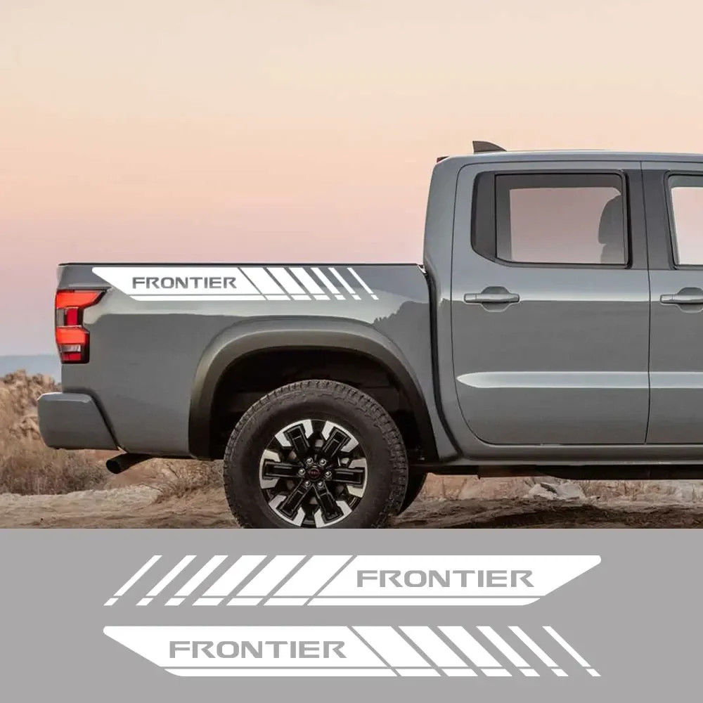 Rear Trunk Side Decal for Nissan Frontier NP300 | Vinyl Truck Graphic 2-Pack