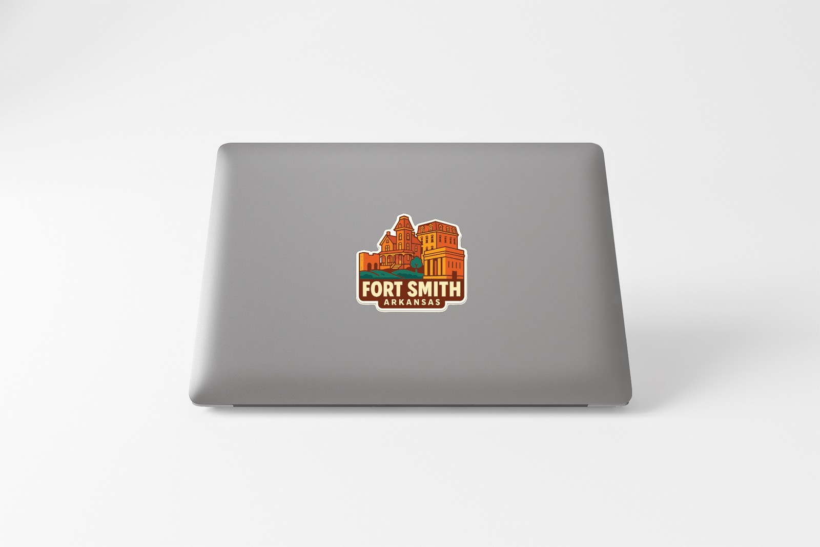 Fort Smith Arkansas Sticker Decal Vinyl Die-Cut City Skyline Landmark Design