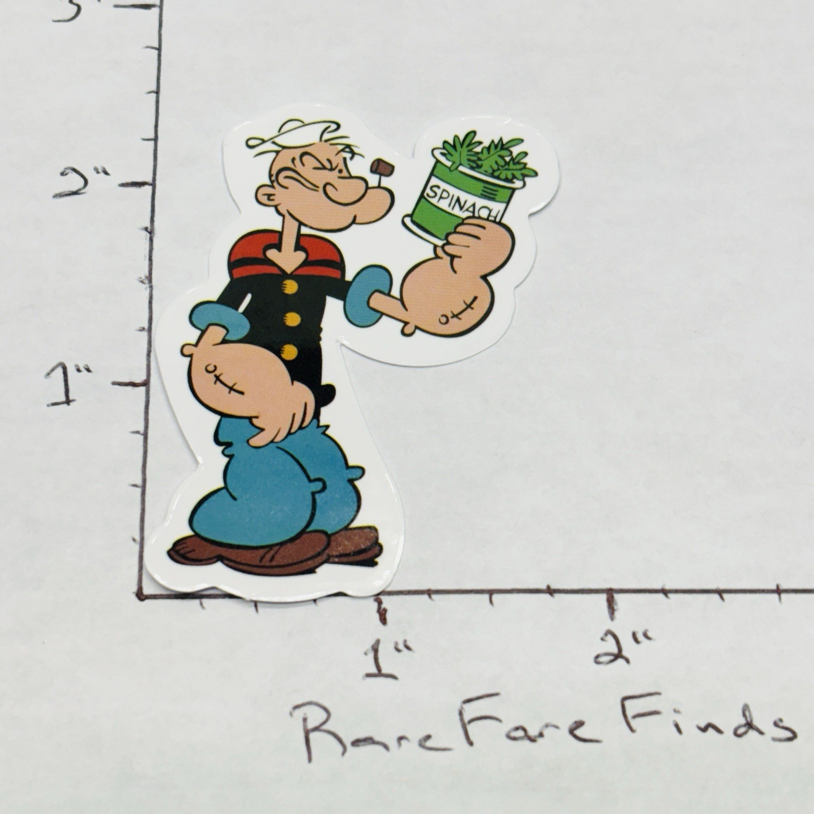 NEW‼ POPEYE Retro Comic Helmet Laptop Bottle Vinyl Decal Sticker •w/ Tracking‼