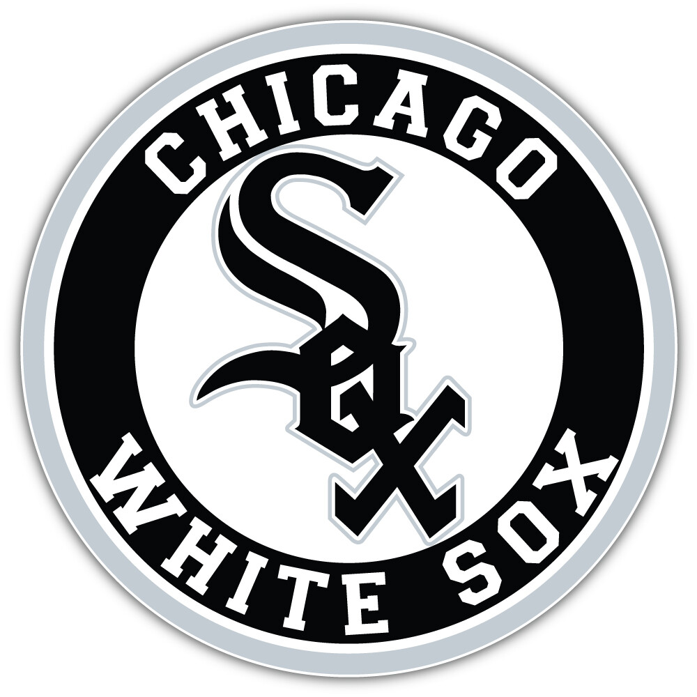 Chicago White Sox MLB Baseball Sport Logo Car Bumper Sticker Decal "SIZES"