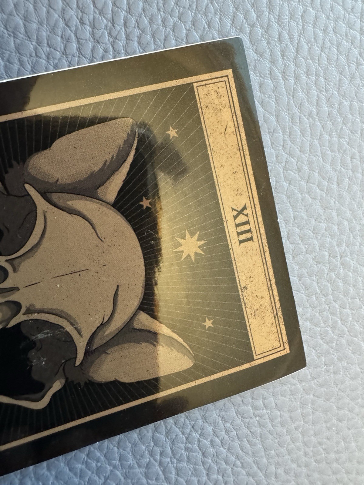 Death Cat Tarot Super Glossy Sticker Decal Unique Ephemera