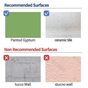 Blue-White Peel and Stick Wallpaper Tile Stickers 6×6 in, 2D Vinyl Decorative…