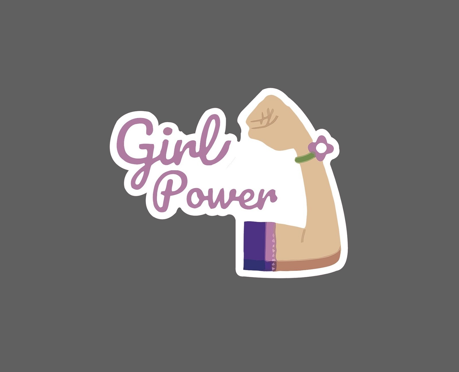Girl Power Sticker Flex Waterproof NEW – Buy Any 4 For $1.75 EACH Storewide!