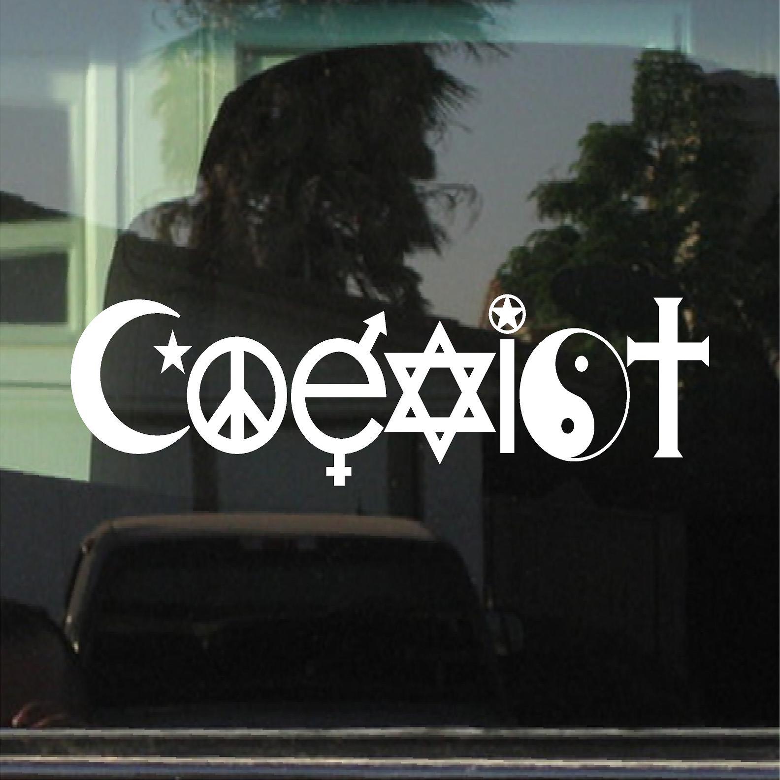 Coexist Custom Vinyl Sticker Decal