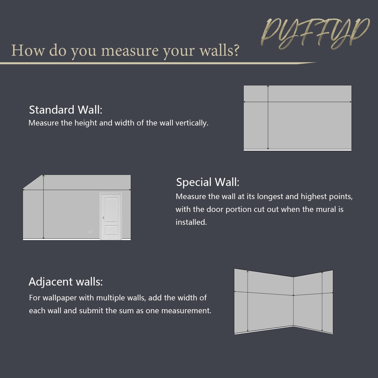 3D Black Grey Gold Geometric Wallpaper Mural 135×96 Modern Fabric Wall Art