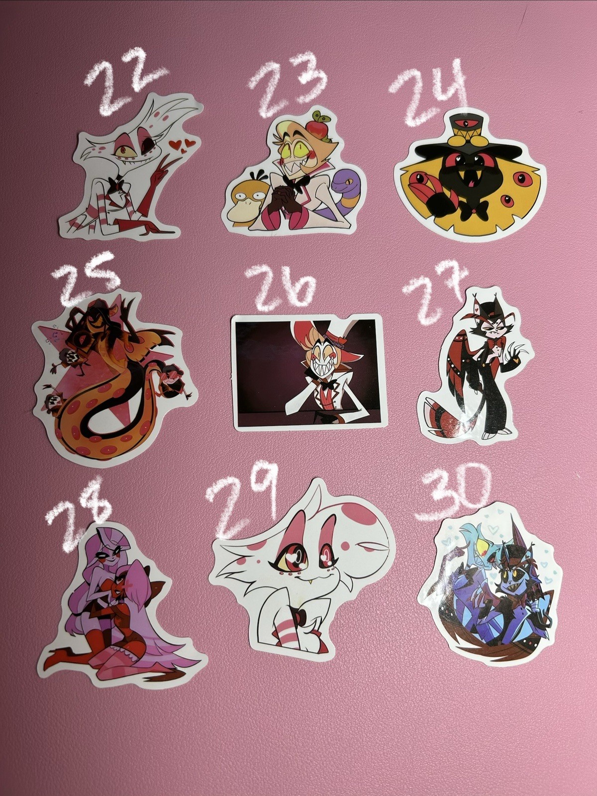 Hazbin Hotel And More Anime Stickers