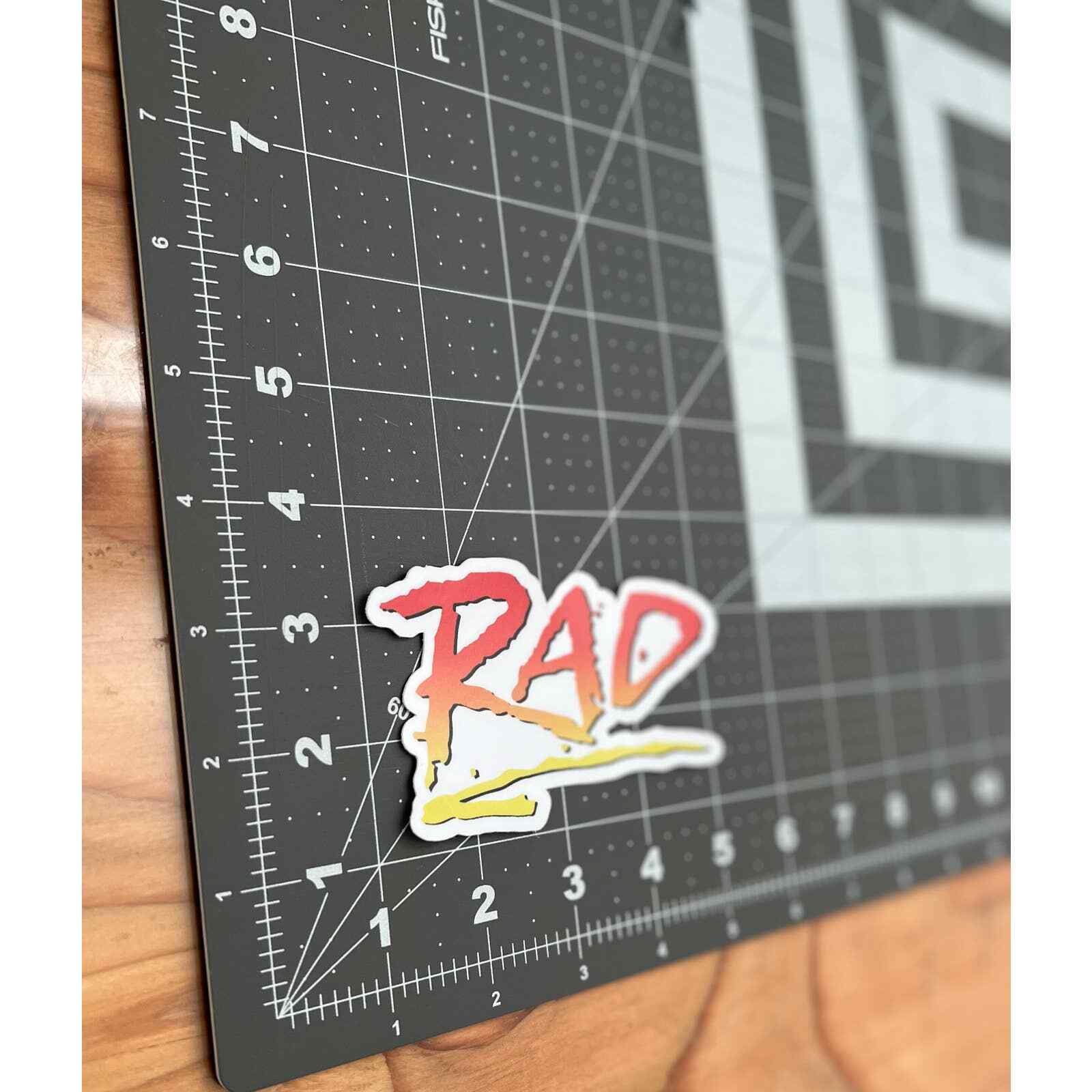 RAD | RAD Movie | BMX | Hell Track | Cru Jones | Vinyl Sticker Decal