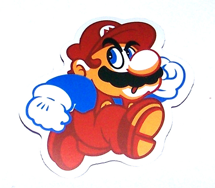 Super Mario Bros. Cut Sticker Decal Movie Nintendo Video Game MARIO