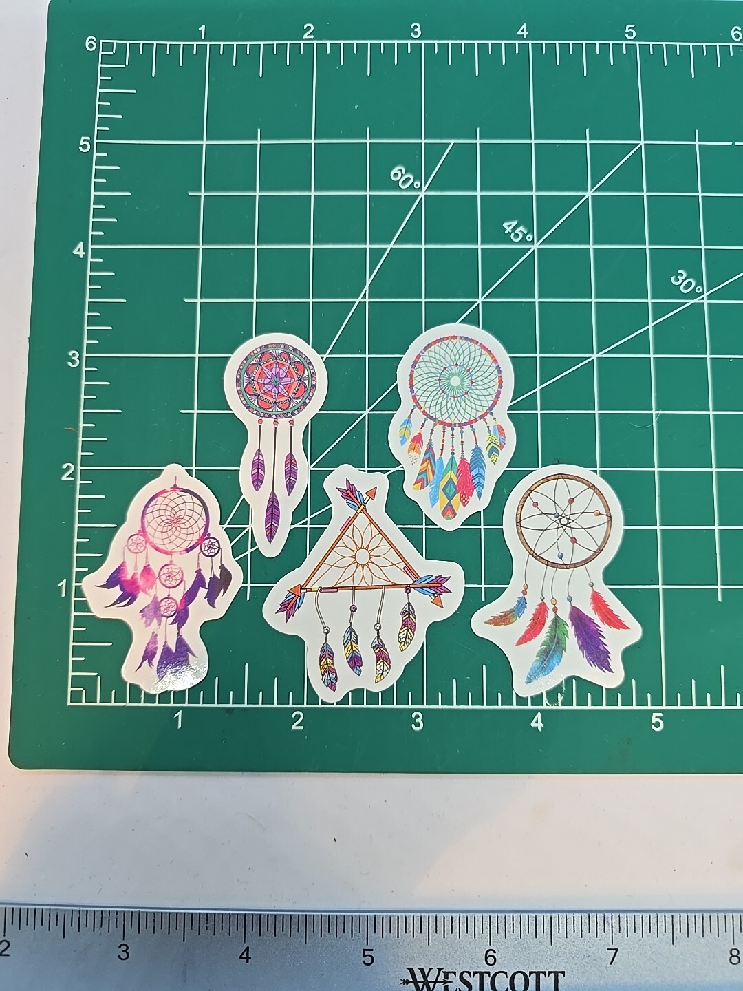 5 Dream Catcher Vinyl Decal Stickers Waterproof. Vibrant Colors. Cool. Lot #10
