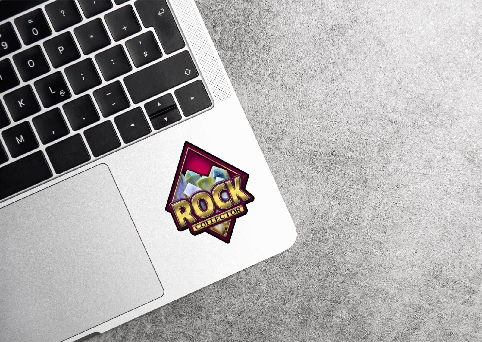 Rock Collector Decal Sticker Pretty Trail Walking Stone Collection Stones Gems