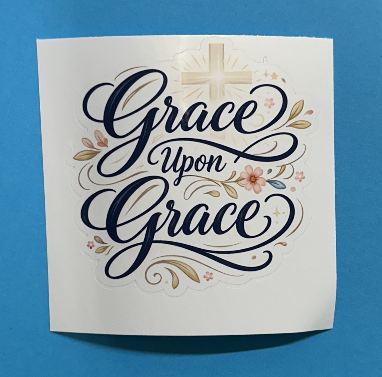 12 Pc Christian Faith Vinyl Sticker Pack