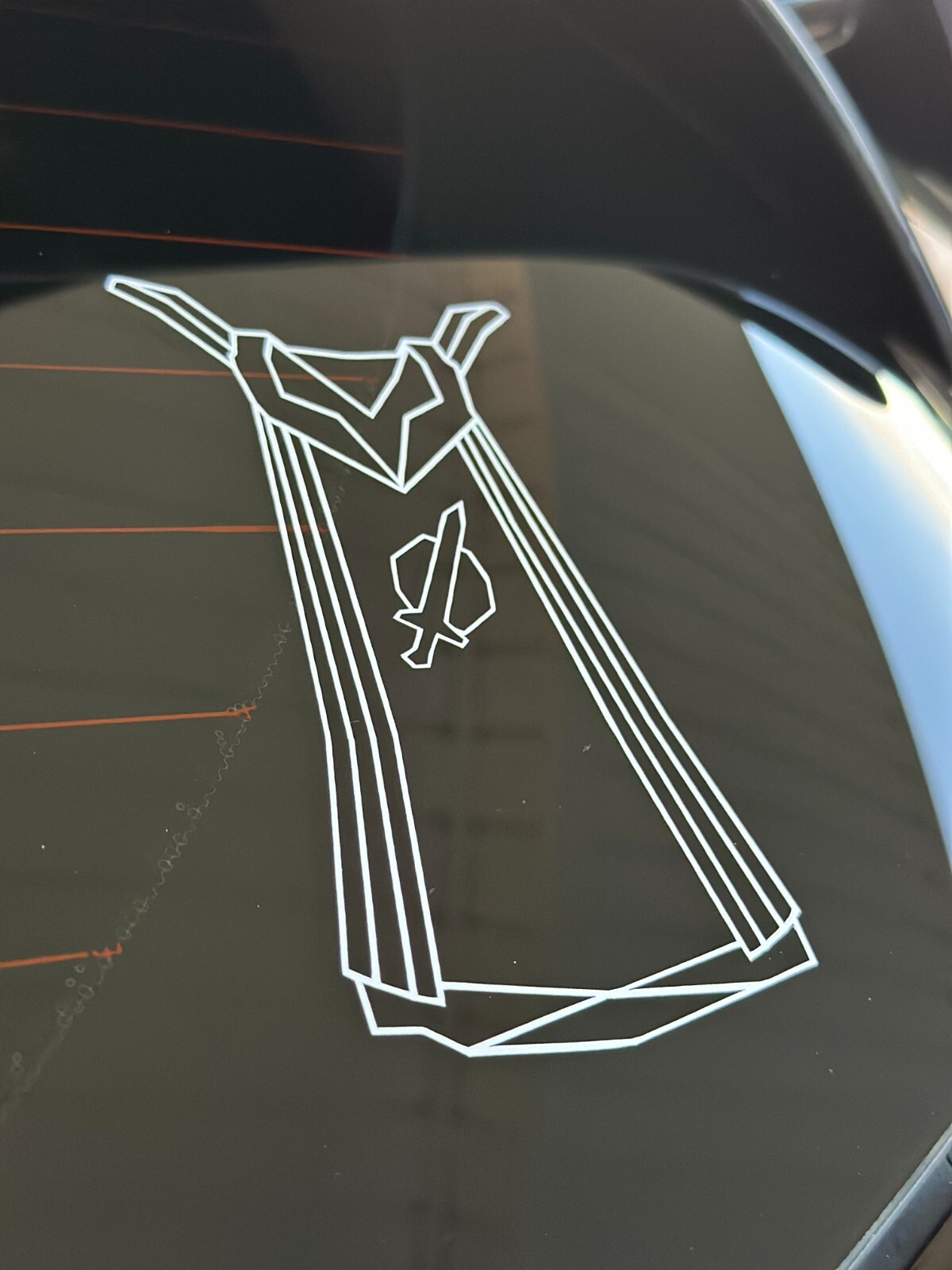 Skill Cape Vinyl Window Decal – Old School Runescape ALL SKILLS AVALIBLE 2.6"x5"