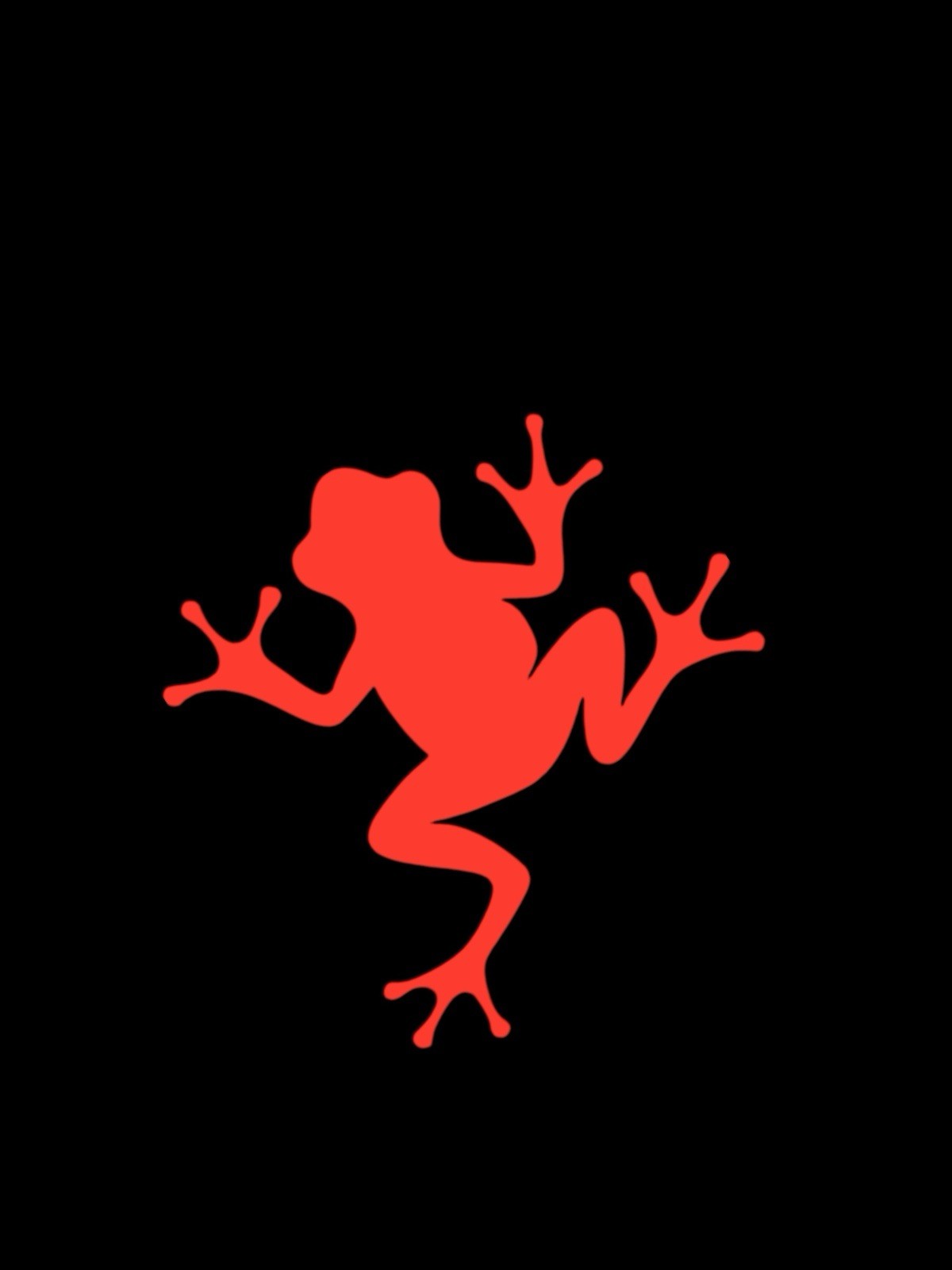 Frog design#3 Decal for car Windows Laptops most Smooth Surfaces