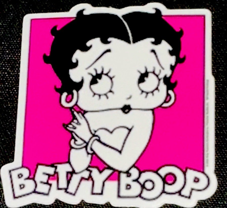 BETTY BOOP STICKER✨💋🩷💋✨2” X 2”✨GLOSSY✨BOOP BOOP A DOOP✨SEXY & CUTE✨🩷✨💫