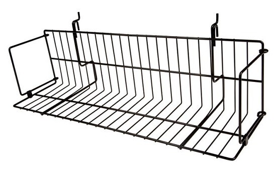 Econoco BSK24V/B Small All Purpose Video Shelf (Pack of 10)