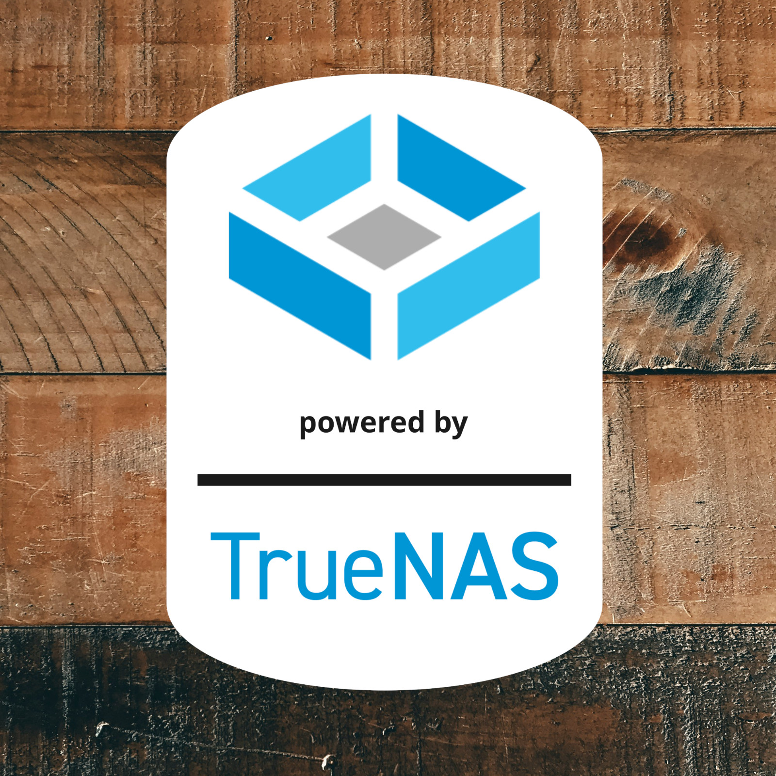 TrueNas Server Case Sticker | Homelab Virtualization Decal | Sysadmin Rack Label