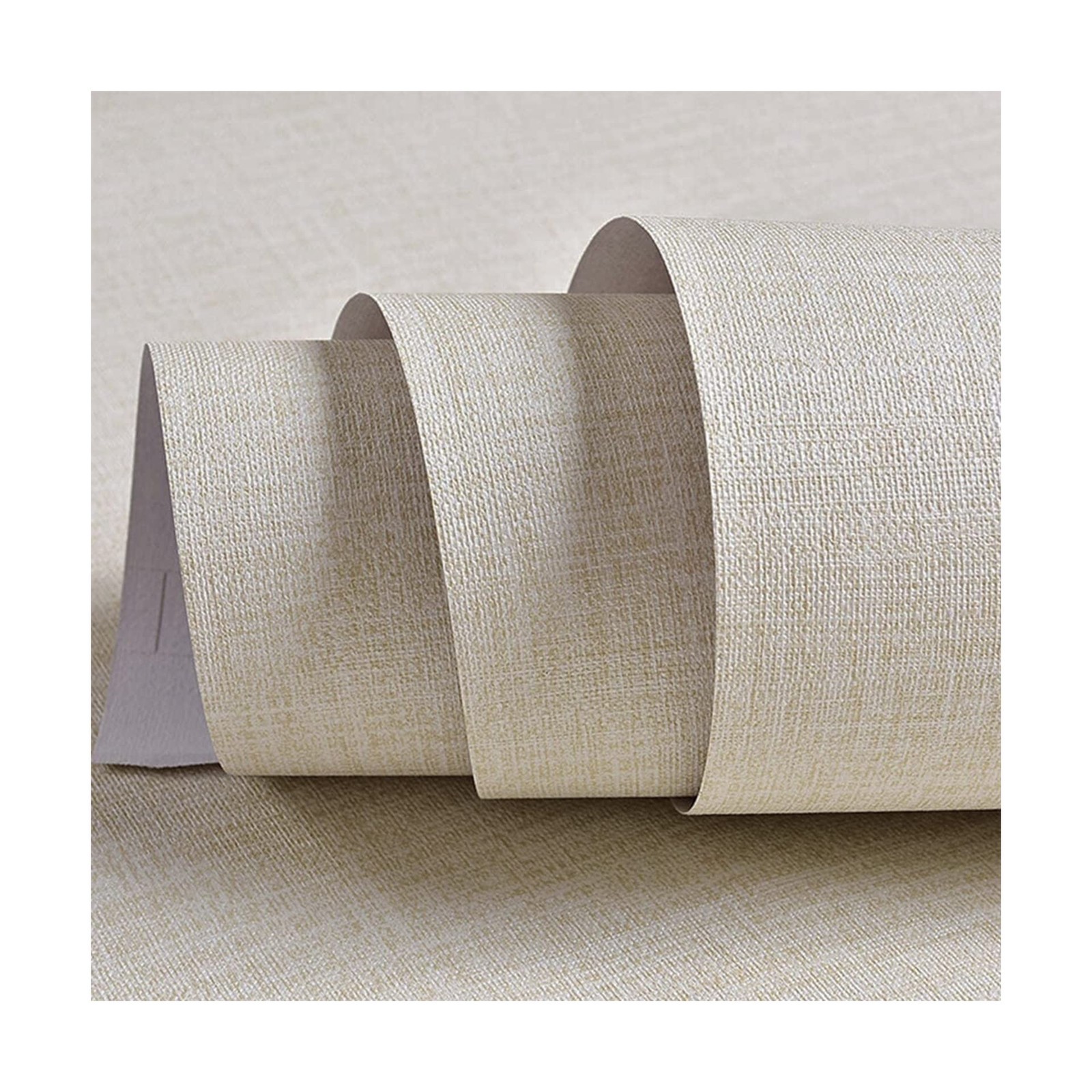 TANONE Contact Paper Peel and Stick (15.8 in X 118 in), Grasscloth Wallpaper …