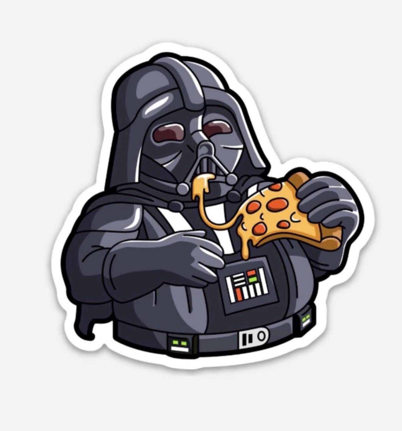 3” Darth Vader Sticker Star Wars Funny Vinyl Decal Matte Finish Dishwasher Safe