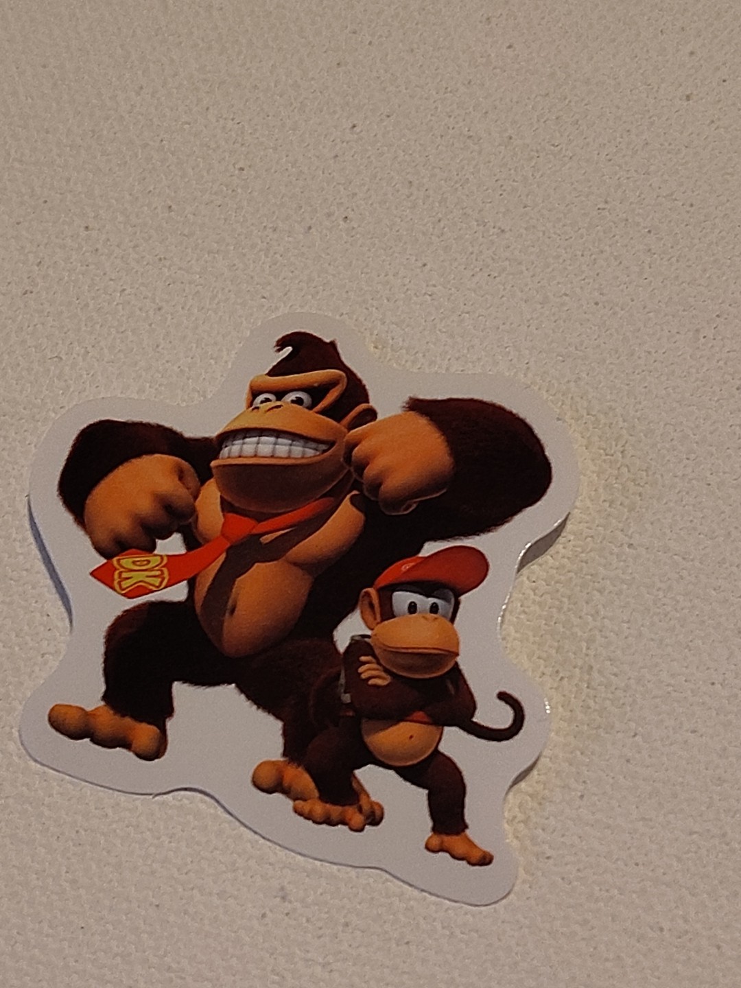 Donkey Kong & Diddy Kong Super Mario Party Decal Sticker Decor Video Game 1.75"