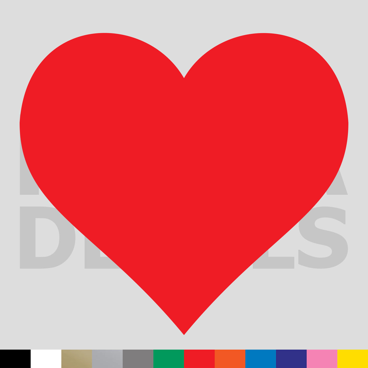 Heart Vinyl Die Cut Decal Sticker – Love