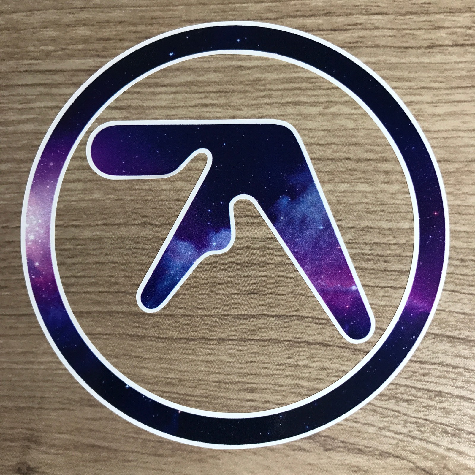 Aphex Twin Logo 4" Wide Galaxy Vinyl Decal Sticker – BOGO