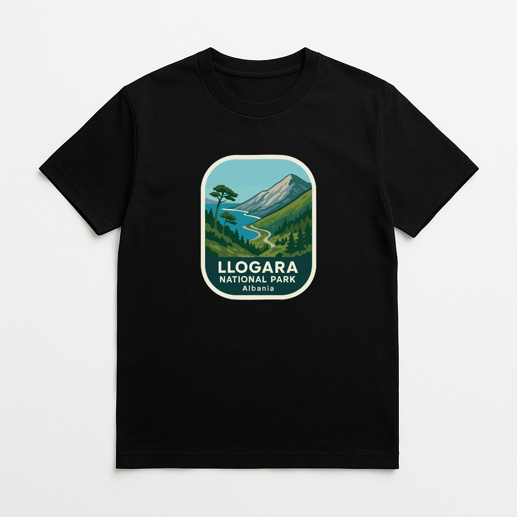 Llogara Albania Iron On Heat Transfer Vinyl HTV Die-Cut World National Parks