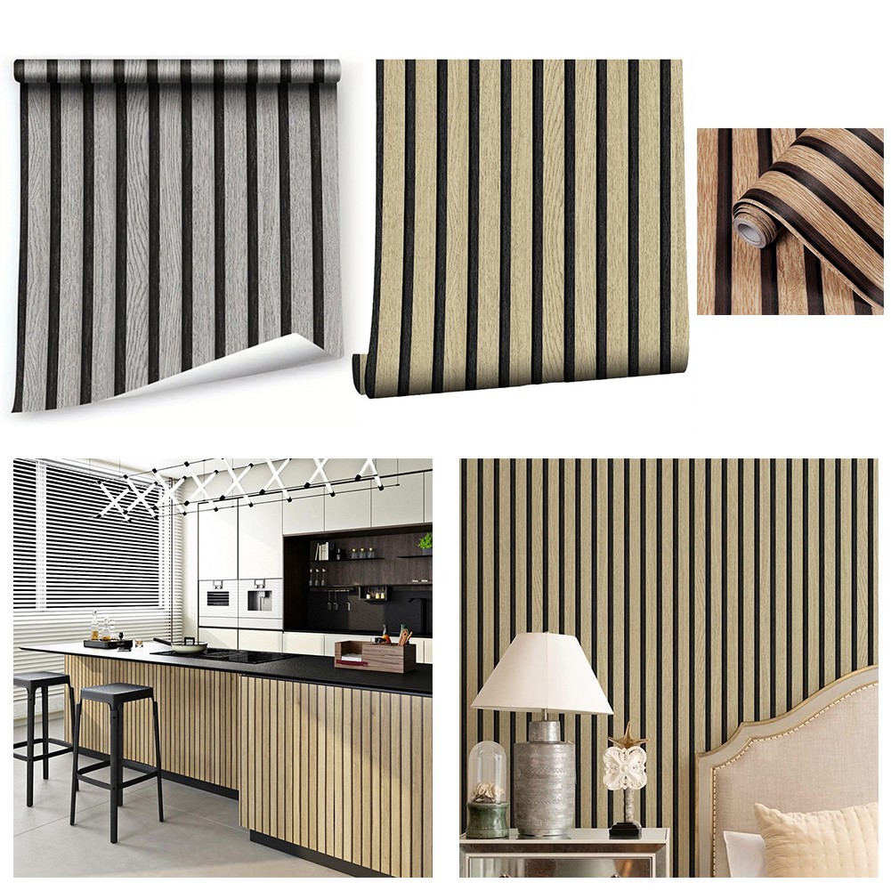PVC Imitation Wood Grain Color Variations Available Hassle-Free Cleaning