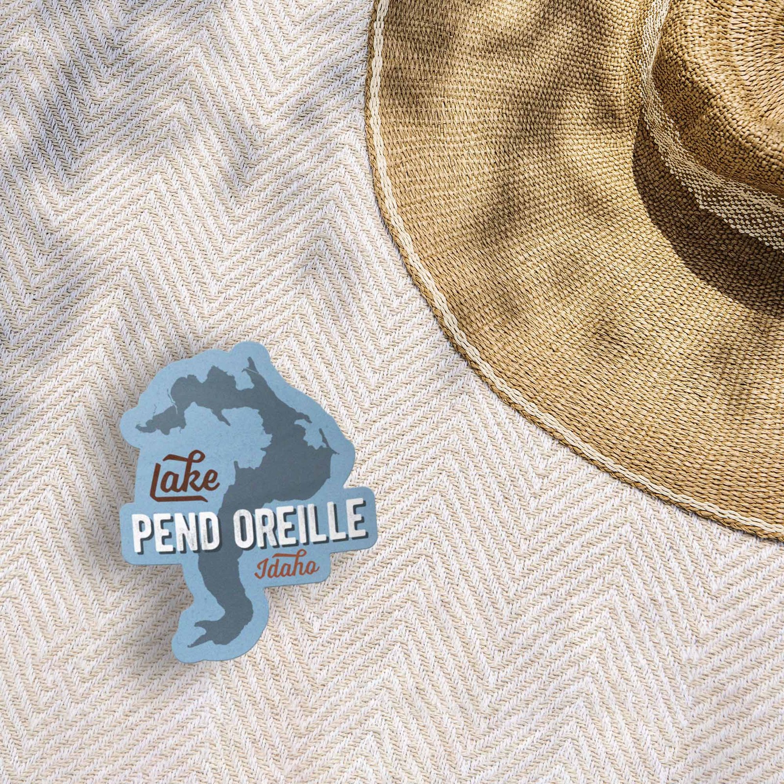 Lake Pend Oreille Sticker – Cool Idaho Decals for Laptop & Water Bottle