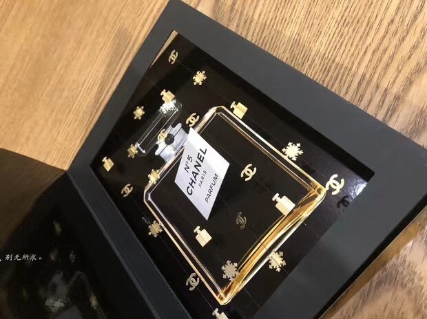 Chanel Decoration 3D card with Envelope collectable