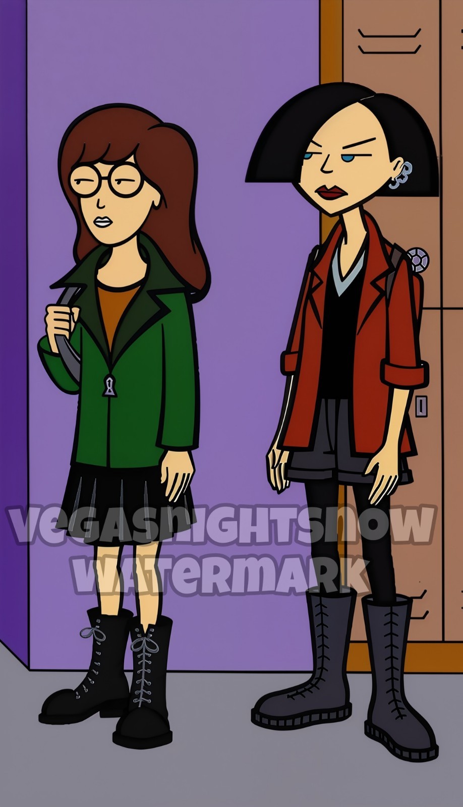 Daria 4 Inch Vinyl Sticker decal Mtv Liquid Tv Adult Swim indoor/Outdoor