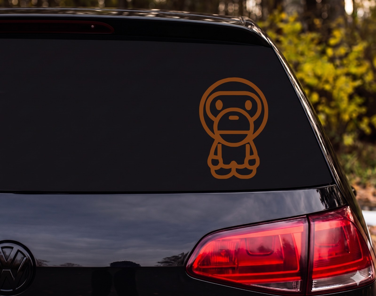 Baby Milo Bathing Ape Die Cut Vinyl Decal JDM Car Laptop | Streetwear Gift