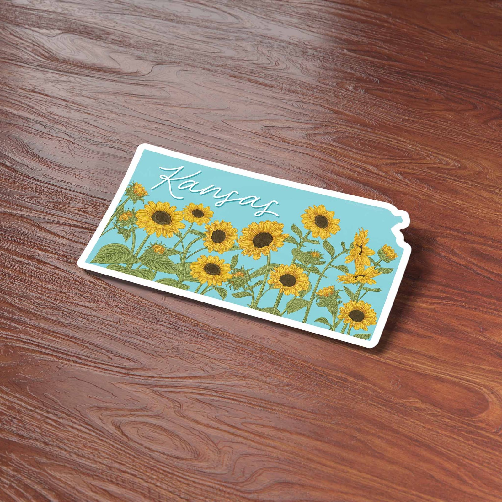 Kansas Sunflower Sticker