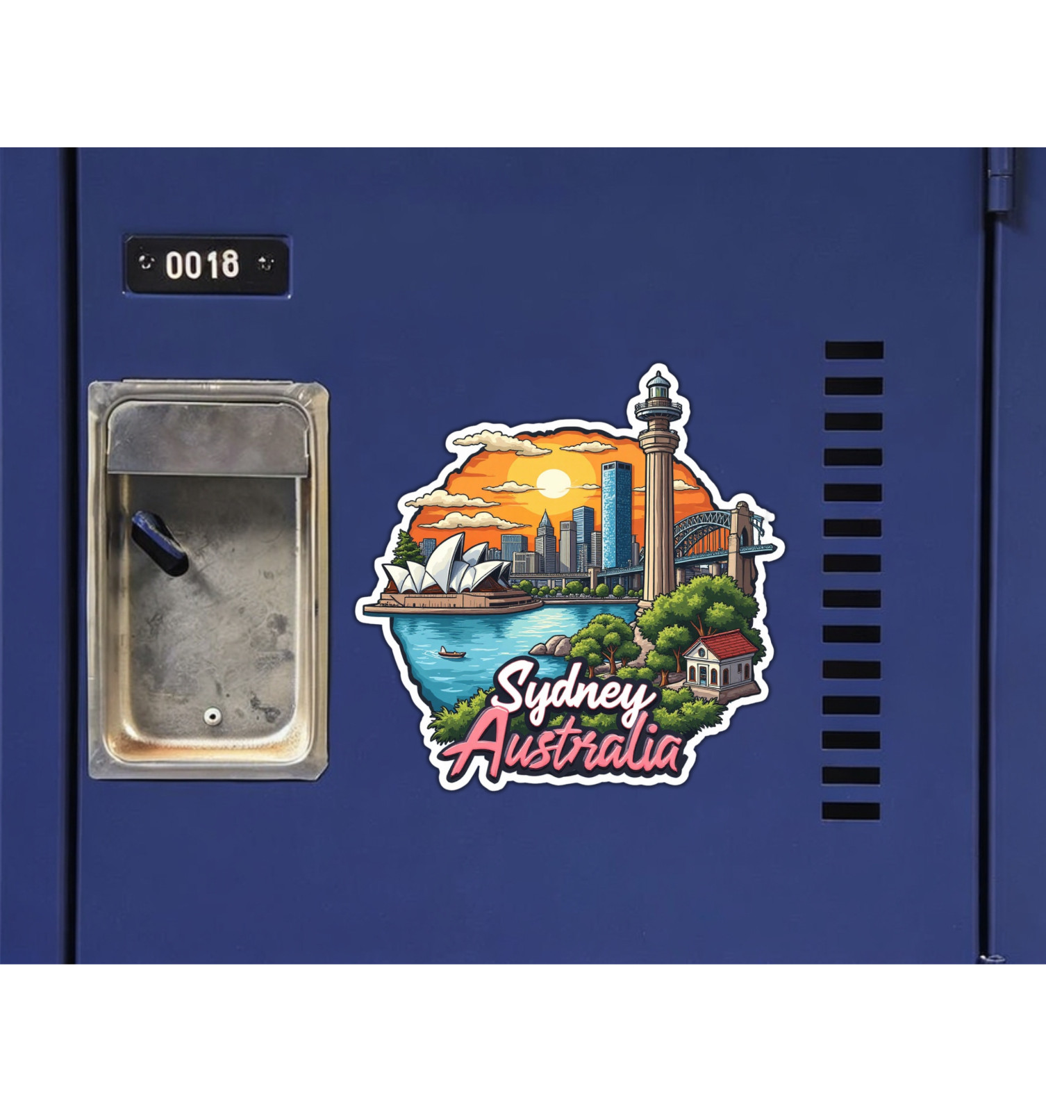 Sydney Australia Fridge Magnet or Laptop Sticker