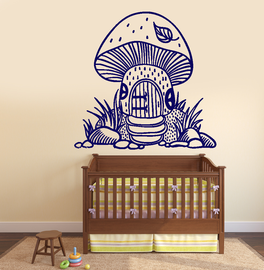 Wall Vinyl Decal Fairytale Fairy Nursery Kids Children Fantasy Amazing z3797