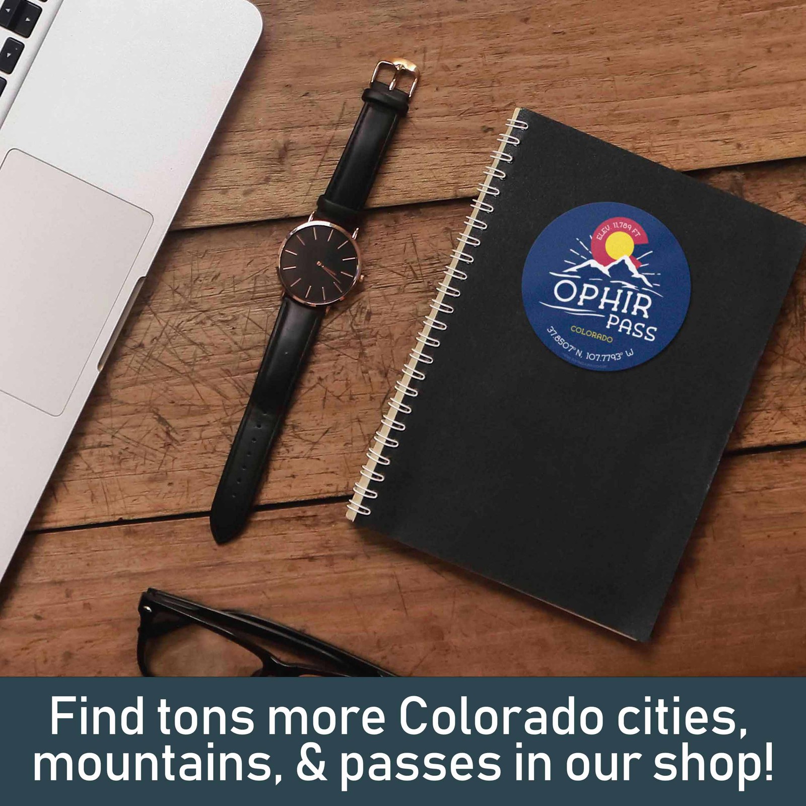 Boulder Colorado Sticker