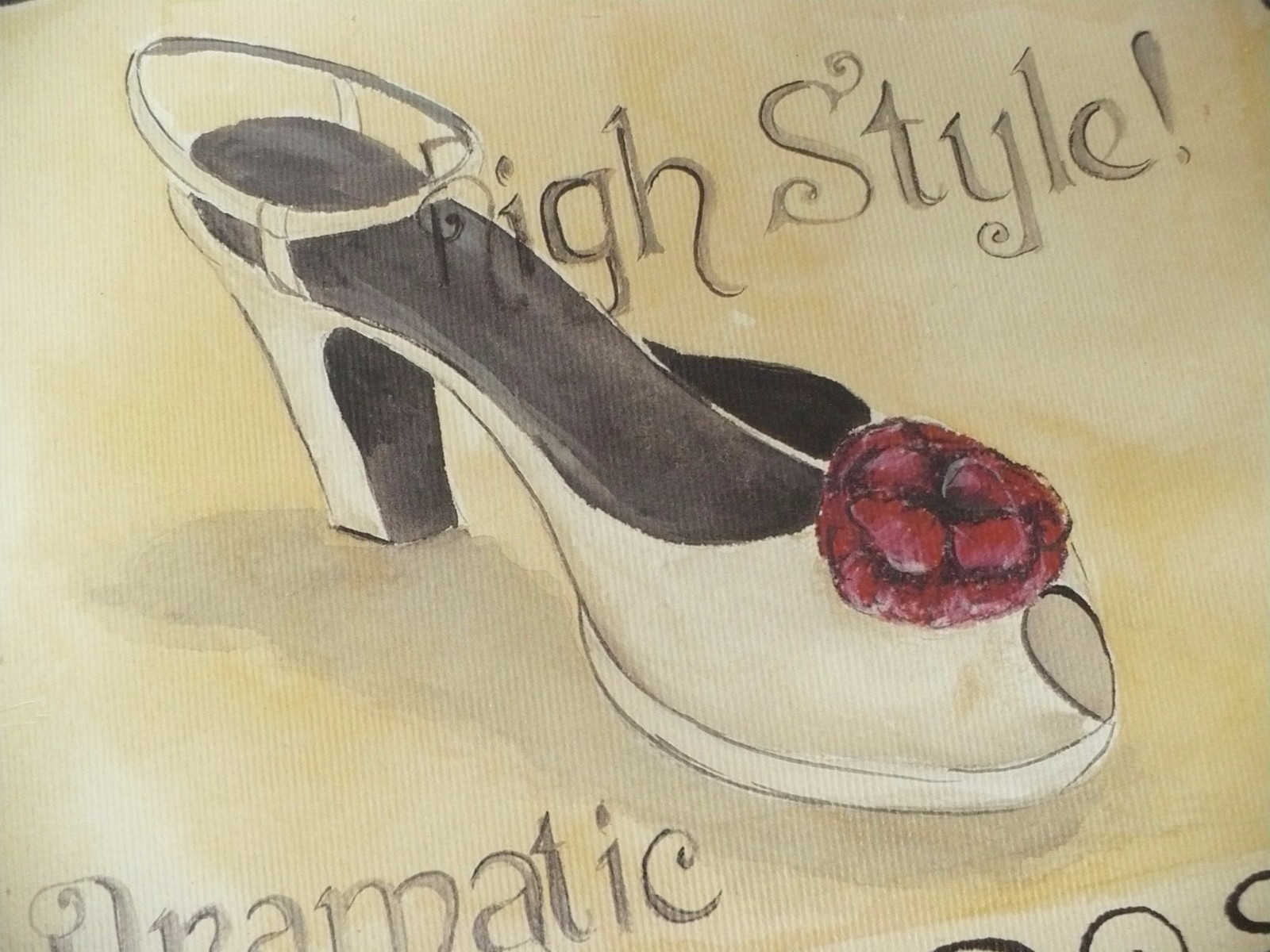 High Heel Themed Wall Decor