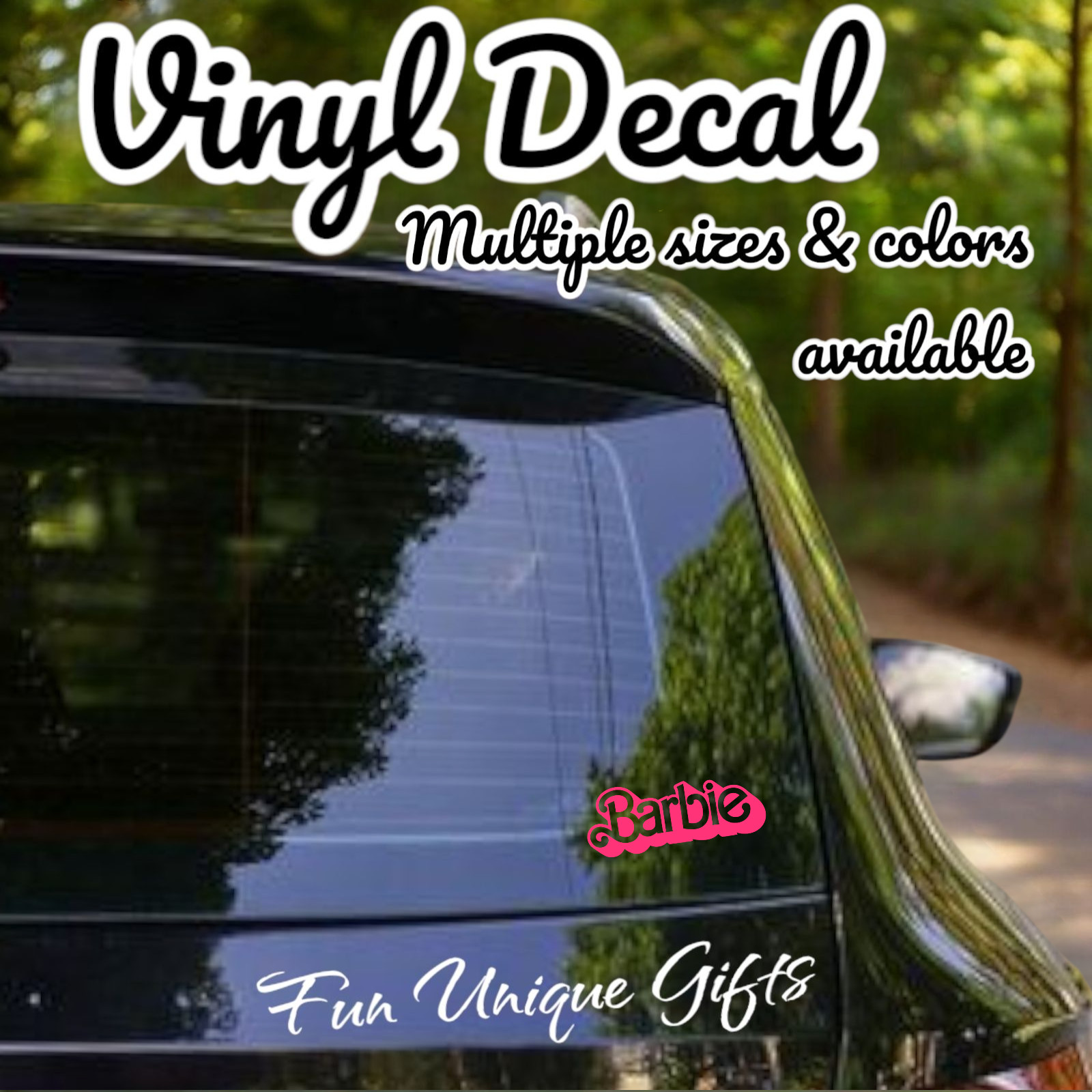 Barbie Vinyl Decal Sticker -Multiple Colors & Sizes- SHIPS FREE!