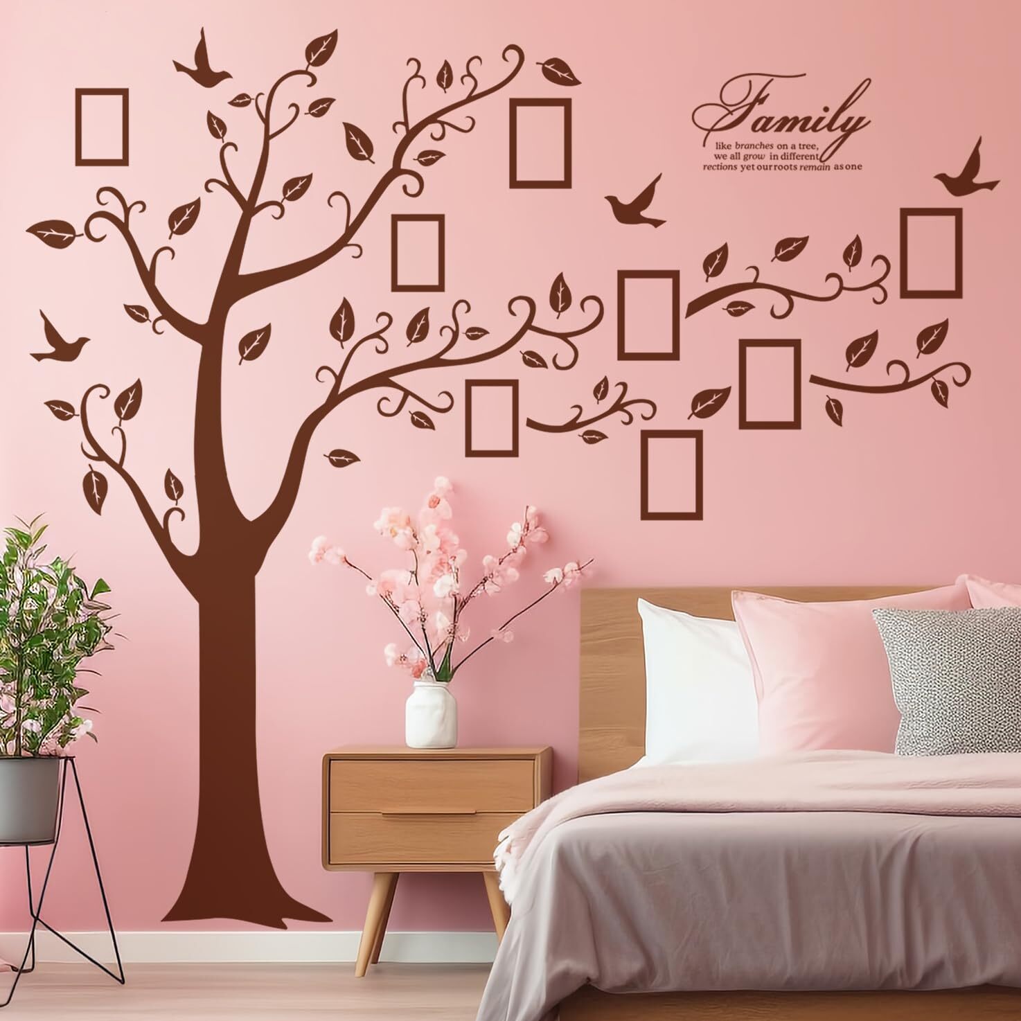 Love Family Tree Wall Decor Picture Frame Collage Removable 3D DIY Acrylic…
