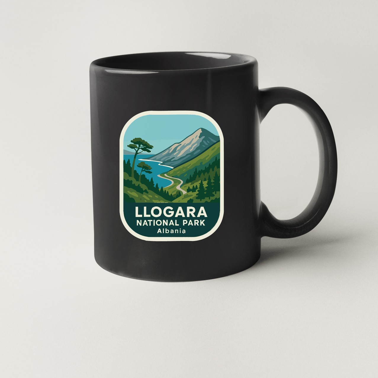 Llogara Albania National Park Sticker Decal Vinyl Die-Cut World National Parks