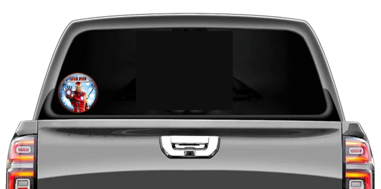 Avengers – Iron Man (2025) – 4" Vinyl Decal Car Cooler Laptop Truck Trailer Bar