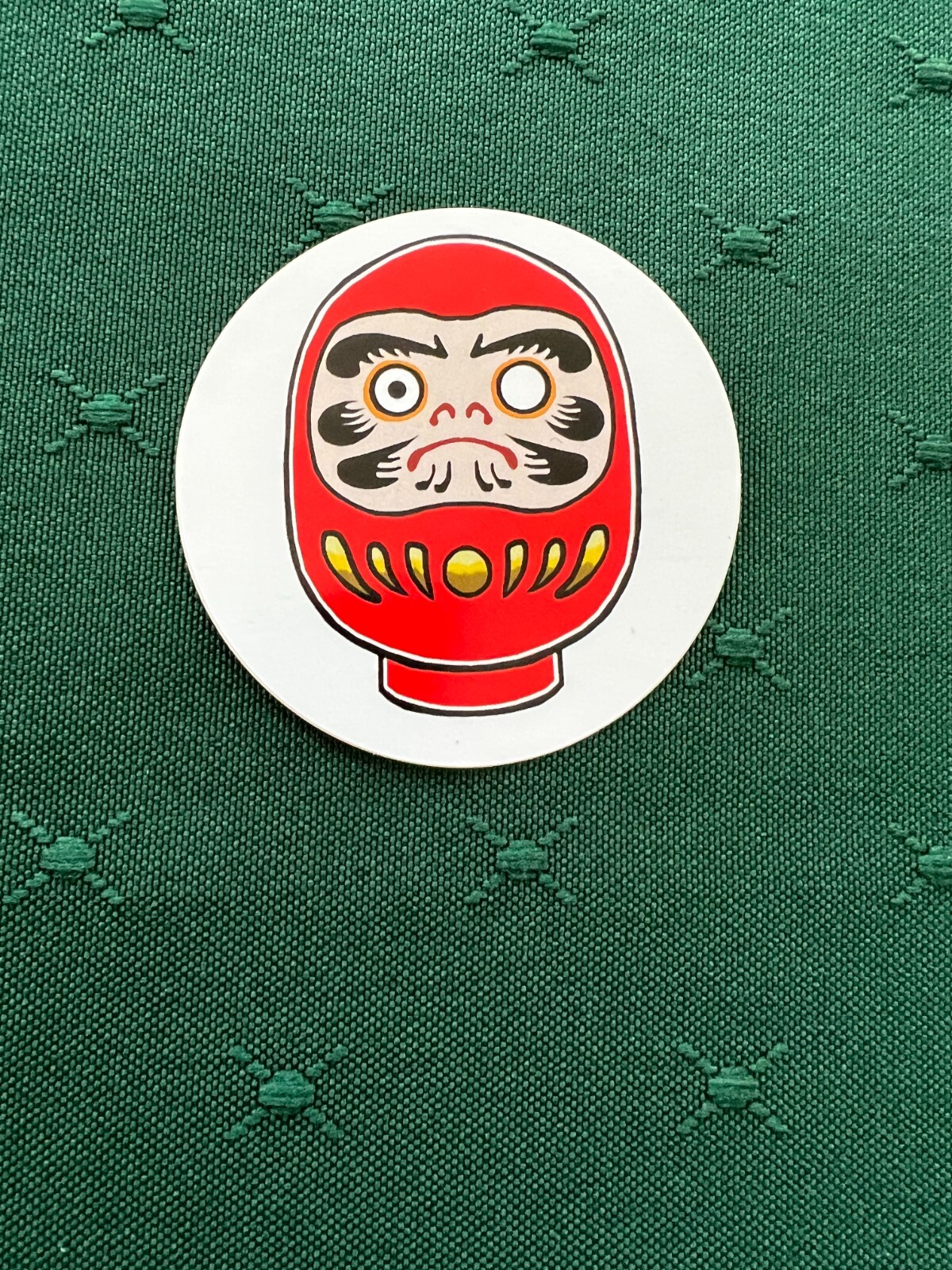 Lot of 7 CUSTOM Japanese Daruma Doll Decal Sticker Waterbottle Laptop Computer