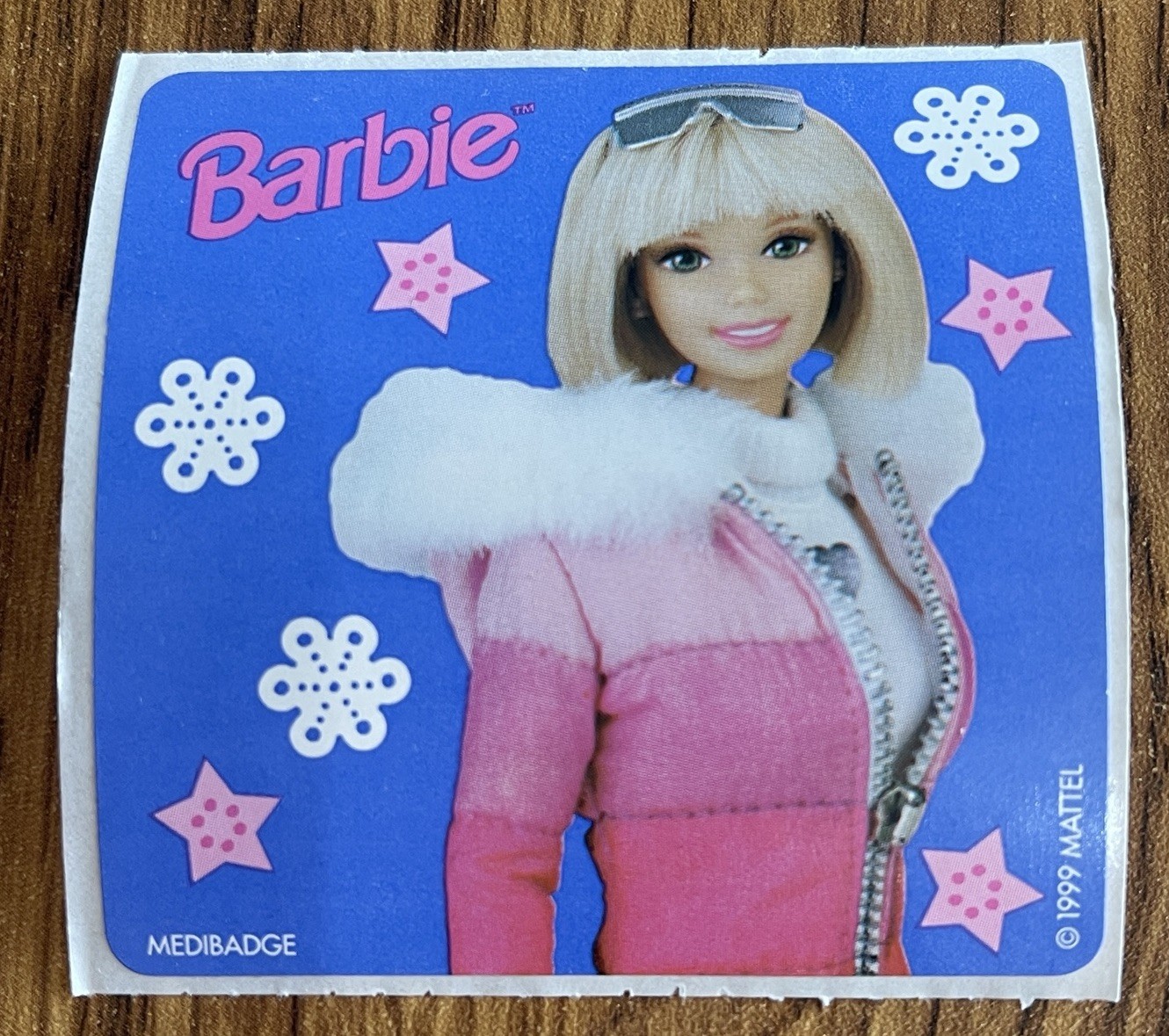 28 Barbie Stickers 1999 Mattel 2.5×2.5 Ski Jacket Sunglasses Snow Winter VTG Lot