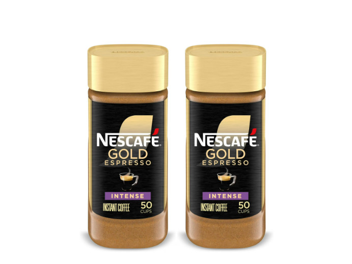 NESCAFÉ Gold Espresso Intense, Instant Coffee 3.5 oz (Pack of 2)
