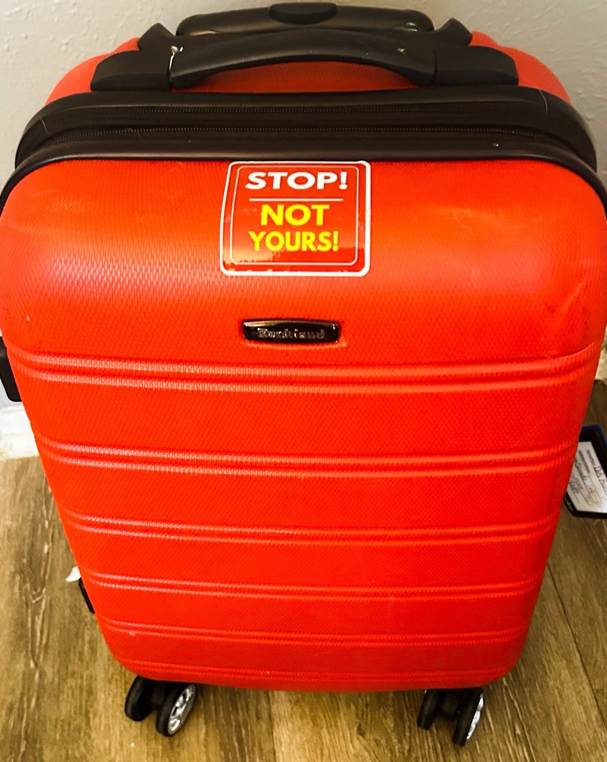 Luggage / Suitcase Loss Prevention Vinyl Stickers Decals