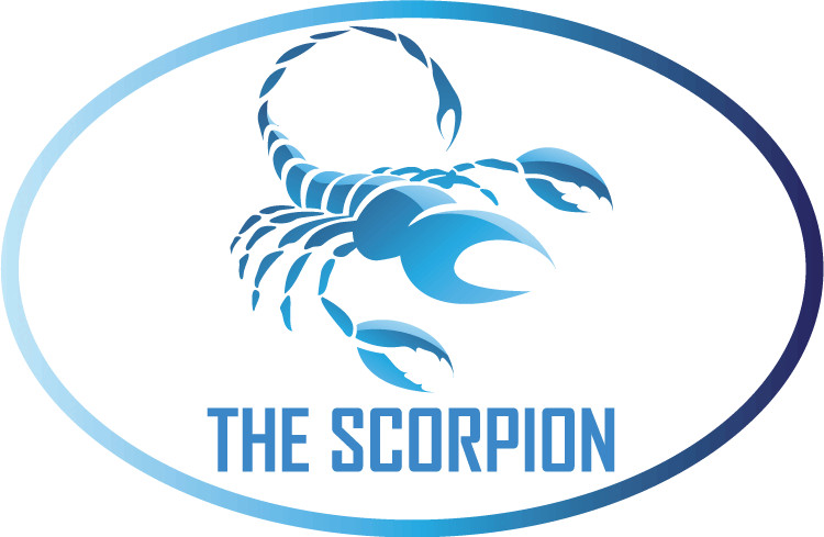 The Scorpion Car Bumper Sticker Decal "SIZES"
