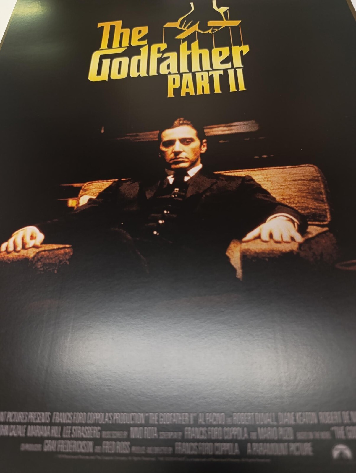 The Godfather Cult Movie Poster – Marlon Brando, Al Pacino, Coppola