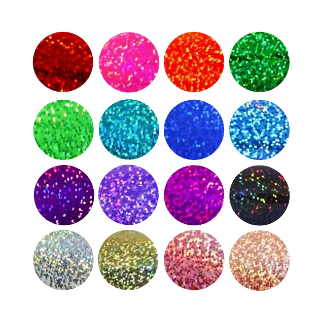 Holographic Sparkle Circle Sticker Sheet! – Choose a Size & Color!