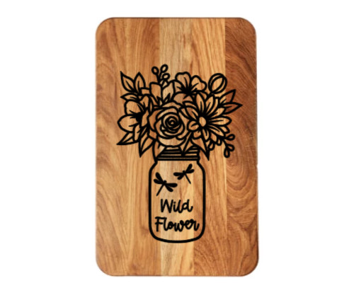 Wild Flower Vinyl Decal Bumper Sticker Car Truck SUV Window Mirror Wall Art