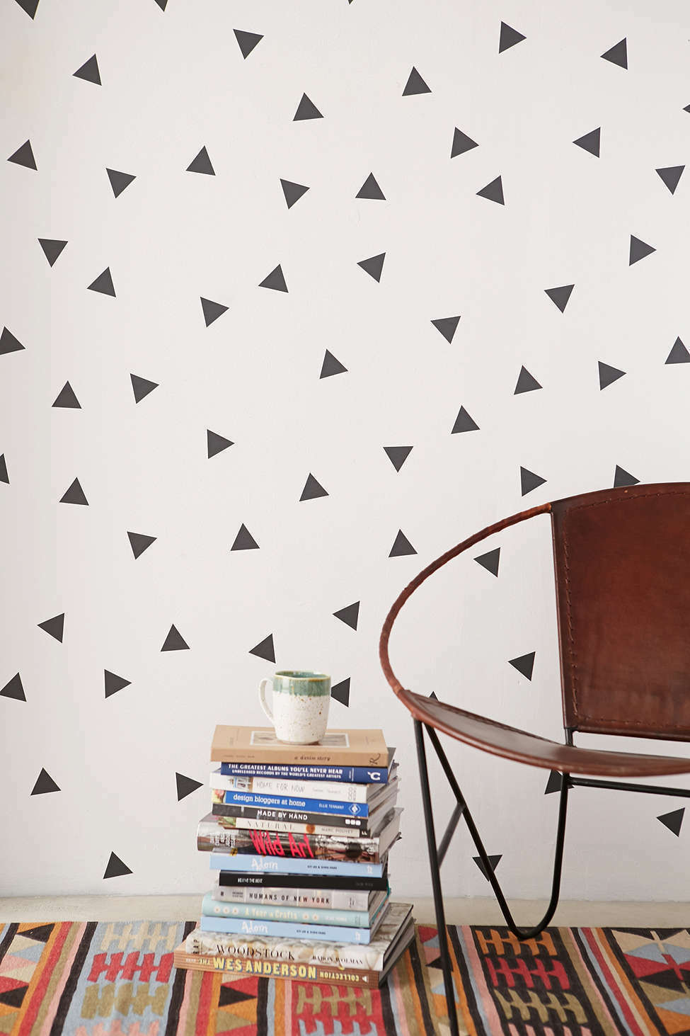 2.5" X 2" Triangles Home Office Wall Window Decor Vinyl Nursery Decals Stickers